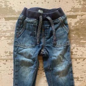 Soft waistband jeans